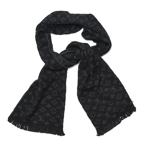 lv bag scarves|louis vuitton scarf women's black.